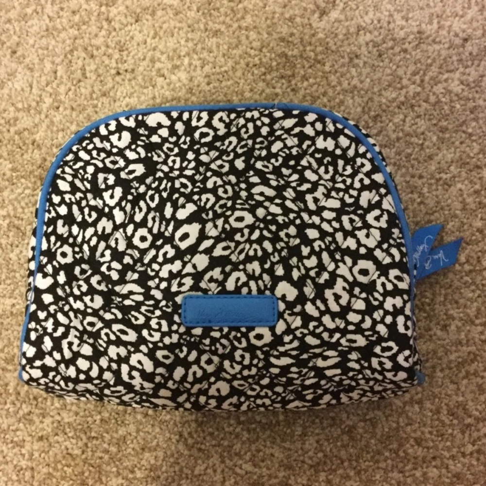 Vera Bradley Camocat Large Cosmetic Bag